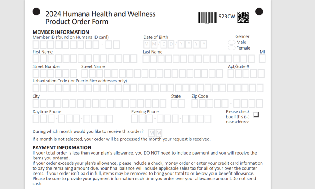 Humana Otc Catalog